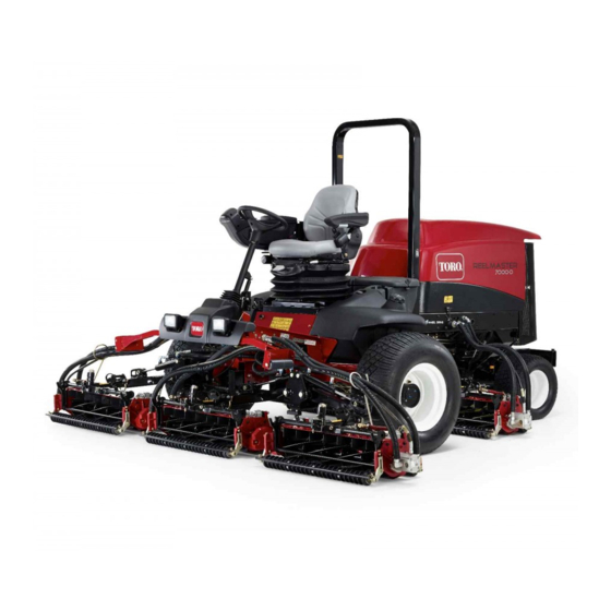 Toro Reelmaster 7000-D Operator's Manual