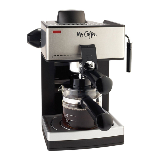 Mr. Coffee ECM160 User Manual