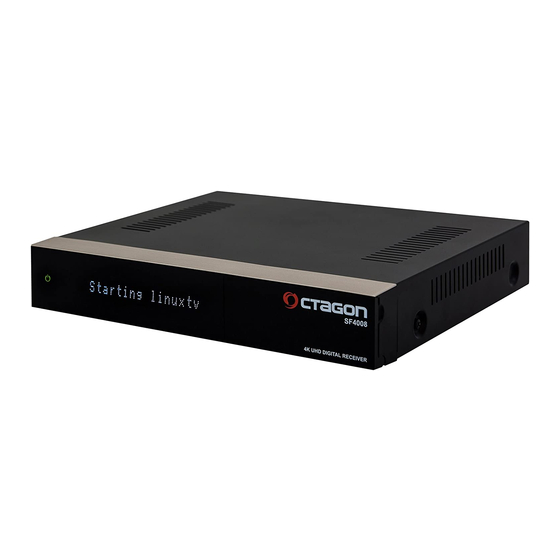Octagon SF4008 Quick Installation Manual