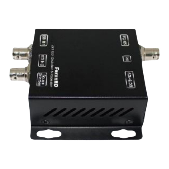foxunhd FX-SDI-201 Operating Instructions Manual