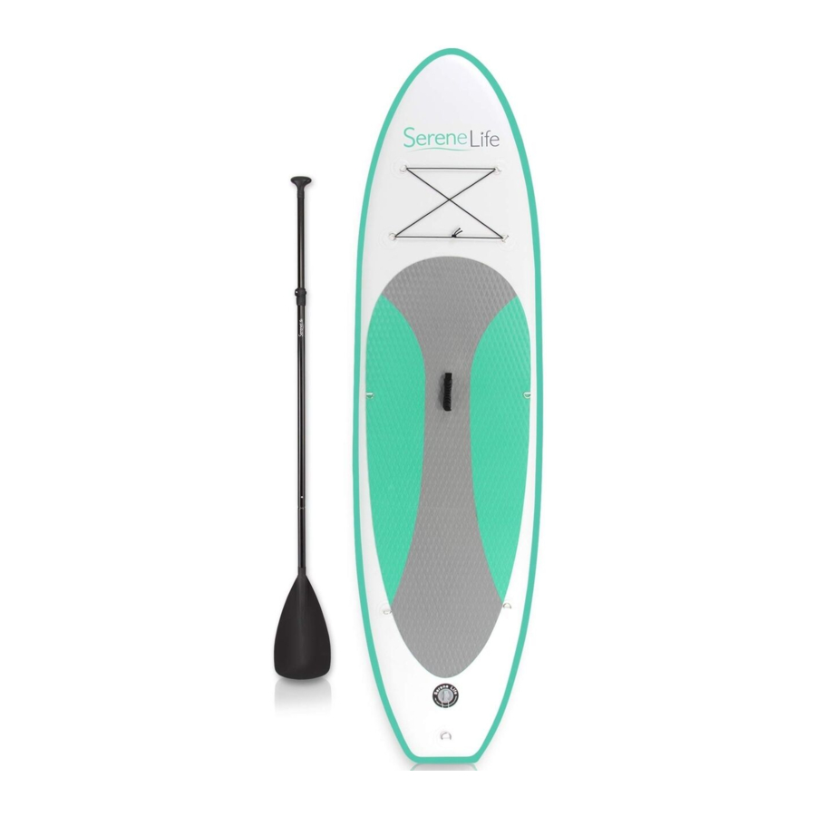 SereneLife SLSUPB20, SLSUPB10 - Thunder Wave SUP Manual
