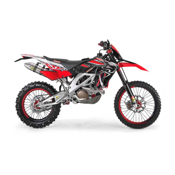 APRILIA RXV 450 - UPGRADE BOOK Manual