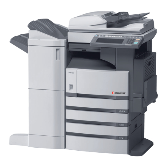 Toshiba e-studio352 Network Fax Manual
