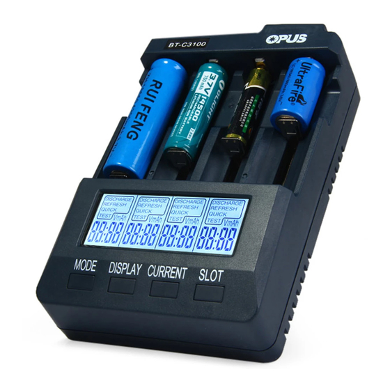 Opus PowerFocus BT-C3100 Operating Instructions