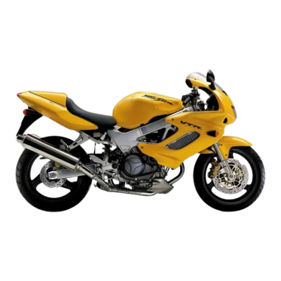 Honda VTR1000F Fire Storm Owner's Manual
