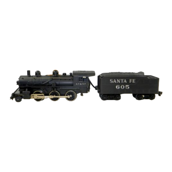 Rail King 2-6-0 Operating Instructions Manual