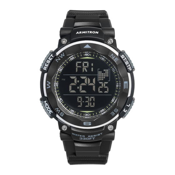 Armitron pro sport md16392 hot sale manual