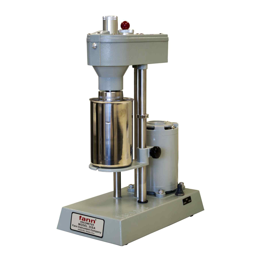 FANN 35A INSTRUCTION MANUAL Pdf Download ManualsLib