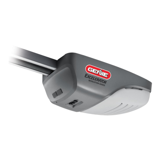 Genie Excelerator Garage Door Opener Manual | Dandk Organizer