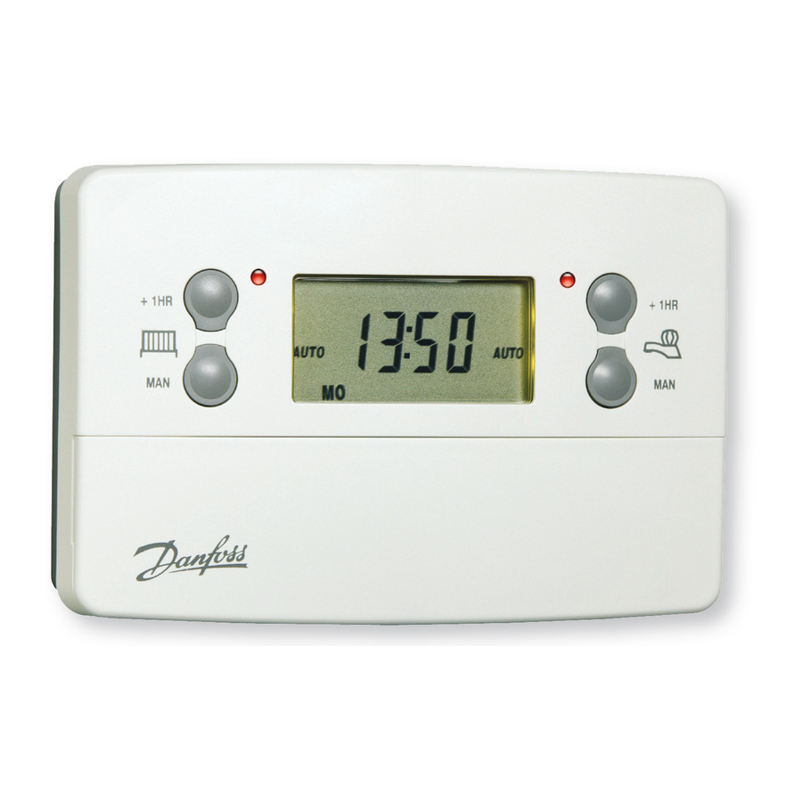 Danfoss TP9000MA-Si 7 Day Programmable Room Thermostat TP9000 087N789200