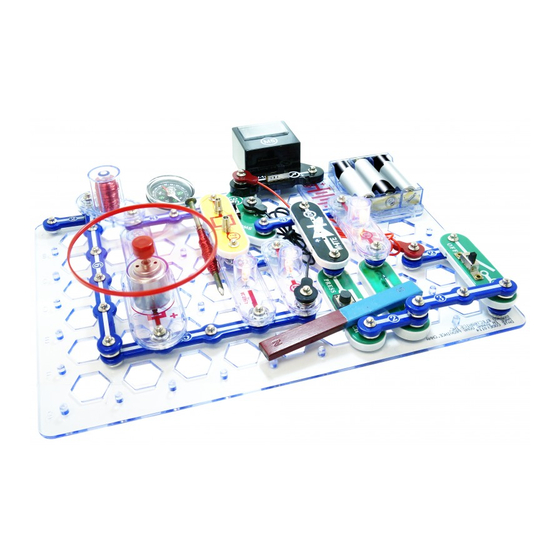 ELENCO ELECTRONICS SNAP CIRCUITS STEM INSTRUCTION MANUAL AND RECIPE