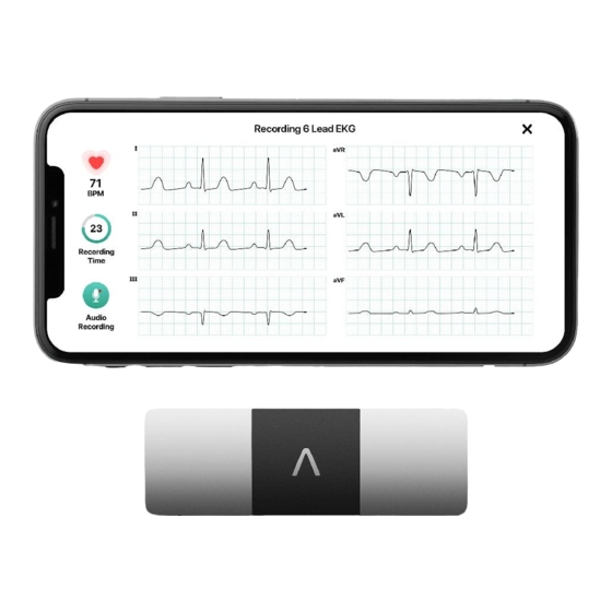 Alivecor Kardia Mobile Instructions For Use Pdf Download Manualslib 