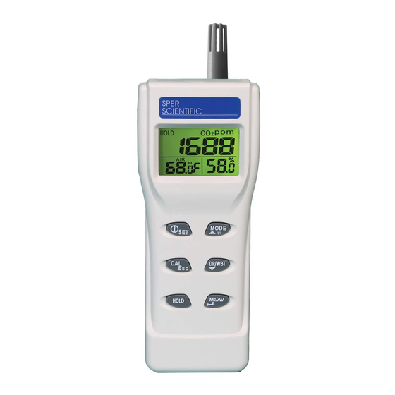 Sper Scientific 800020 Bluetooth Datalogging Thermo - Hygrometer