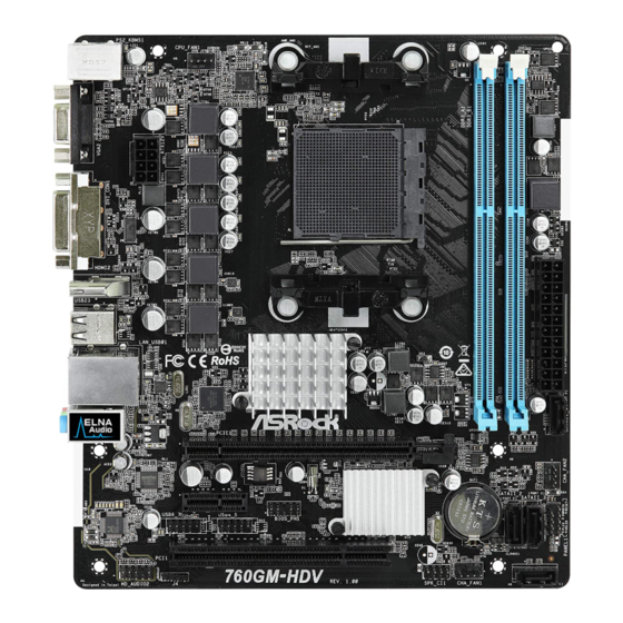 ASROCK 760GM-HDV User Manual