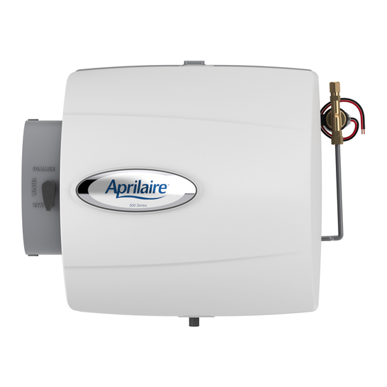 APRILAIRE 500 SERIES INSTALLATION INSTRUCTIONS Pdf Download ManualsLib