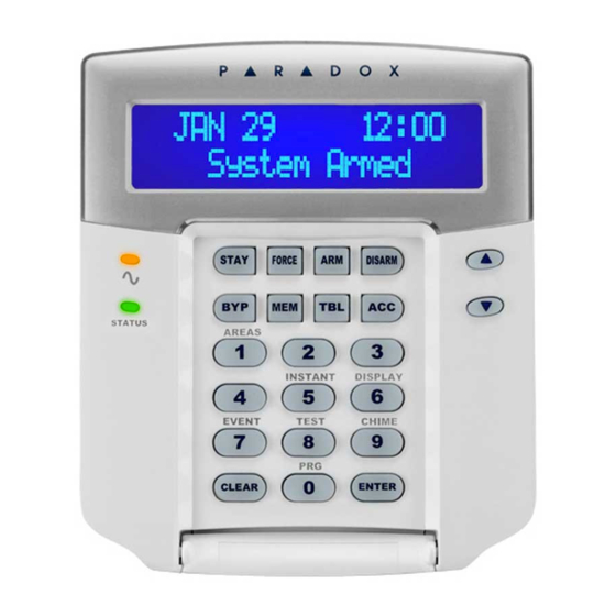 Paradox K641+ Quick Install Manual