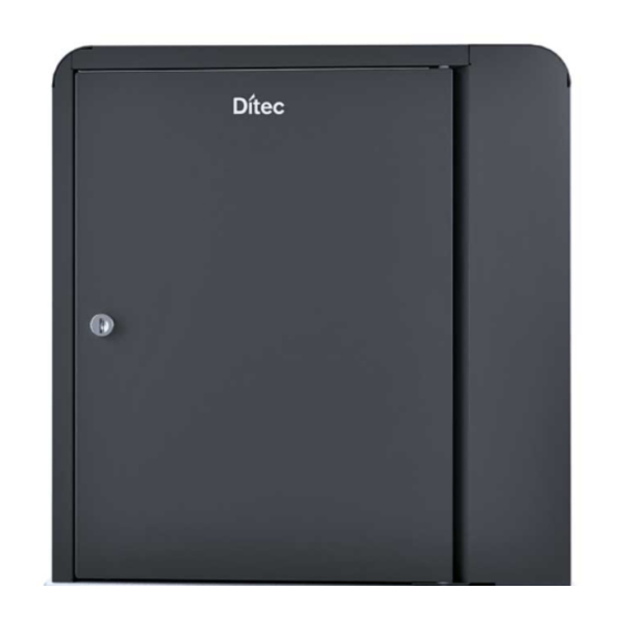 DITEC CROSS30 Installation And Maintenance Manual