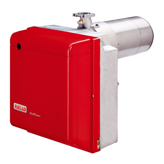 Riello Gulliver RG3 Installation, Use And Maintenance Instructions