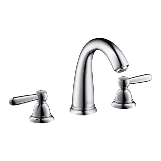 Hans Grohe Axor Carlton 17134 Series Instructions For Use/Assembly Instructions
