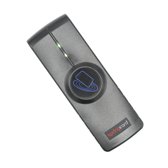 SpringCard FunkyGate-IP RDR NFC Manuals
