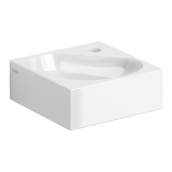 Clou flush 5 ceramics CL/03.03050 Manuals