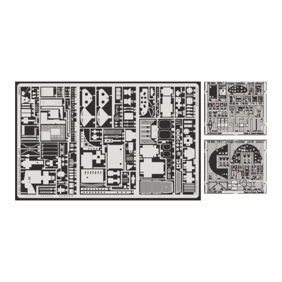 Eduard TBF-1 Avenger interior Assembly Instructions Manual