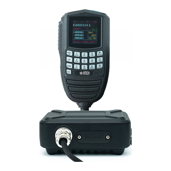 BTECH GMRS-20V2 Manuals