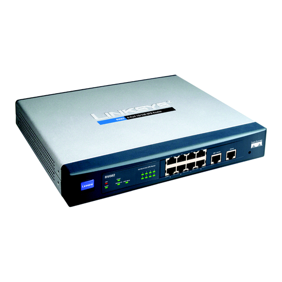 Cisco RV082 Quick Start Manual