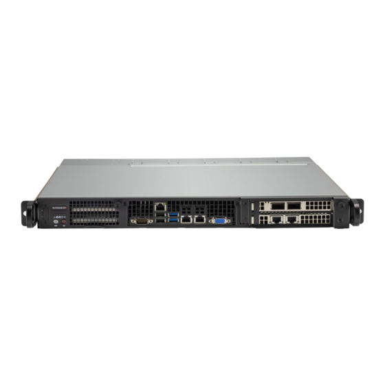Supermicro SuperServer SYS-110P-FRN2T User Manual