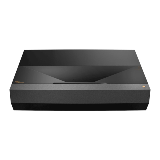 Optoma UHZ65UST Manuals