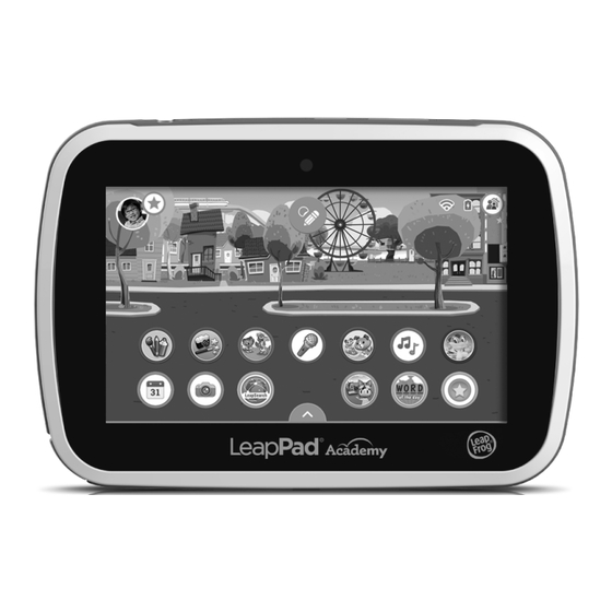 LeapFrog LeapPad Academy Instruction Manual