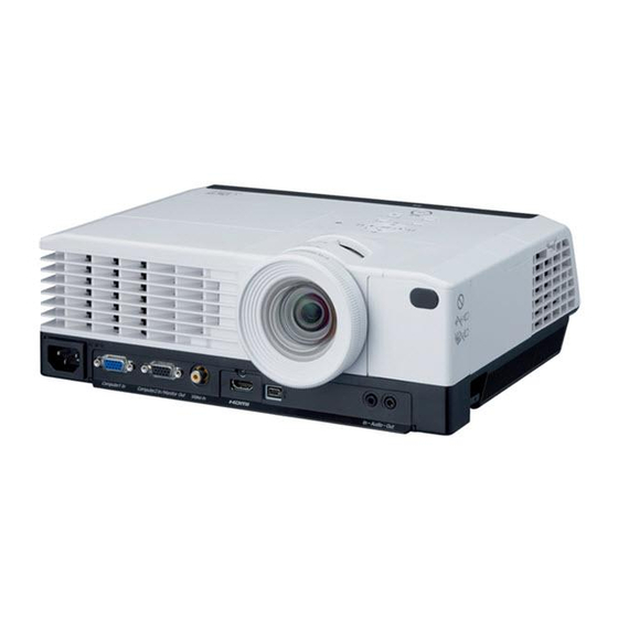 Ricoh PJ WX3340 Operating Instructions Manual