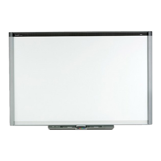 SMART Board 800 series Instructions