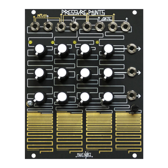 Make Noise Pressure Points Manual