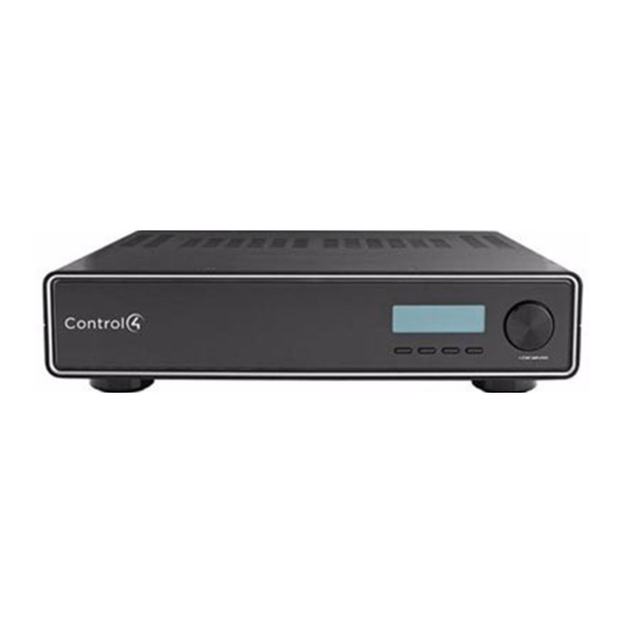 Control 4 C4-8AMP1-B Installation And Setup Manual