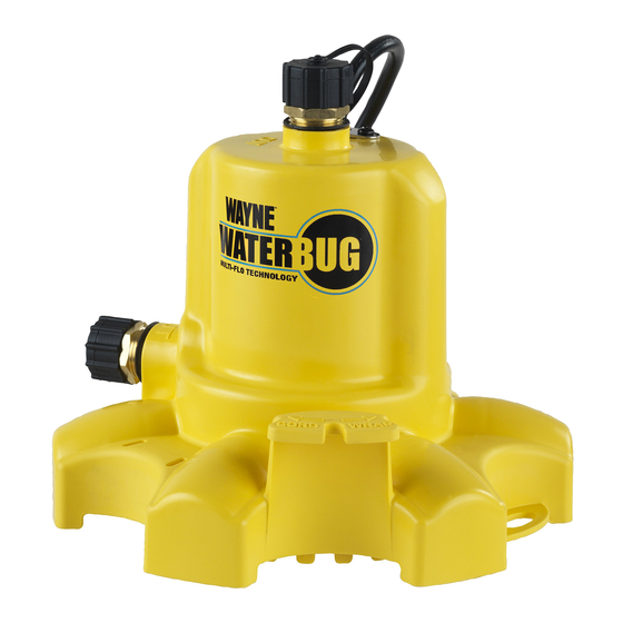 WAYNE WATERBUG WWB QUICK START 