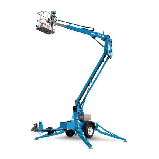 GENIE TZ34/20 SERVICE MANUAL Pdf Download ManualsLib