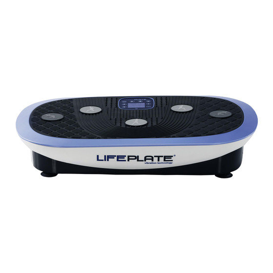 Maxxus LifePlate 4.0 User Manual