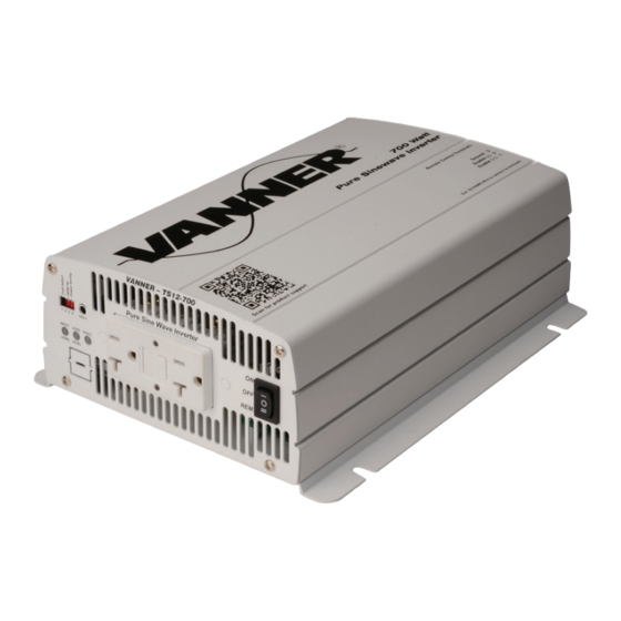Vanner TS12-2000 Owner's Manual