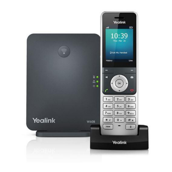 Yealink Cordless W60 User Manual