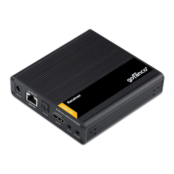gofanco HD20Ext-Cas User Manual