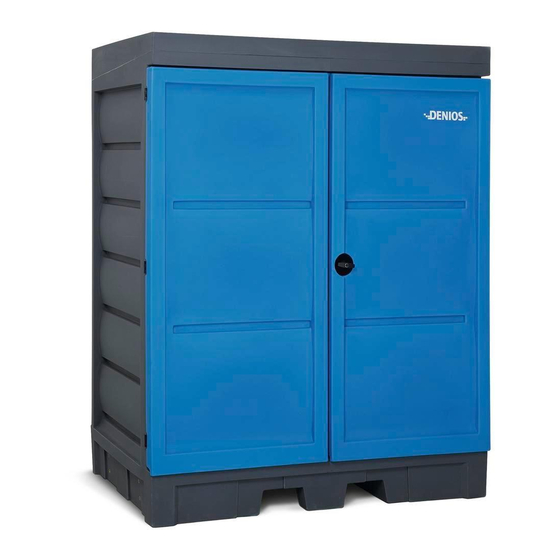 Denios PolySafe-Depot Typ K User Manual