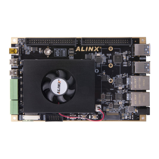 Alinx ZYNQ UltraScale+ AXU5EV-E Manuals
