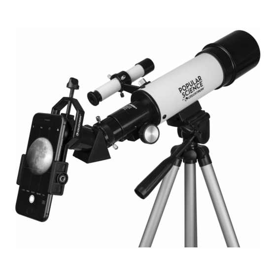 Celestron POPULAR SCIENCE Travel Scope 60 Quick Setup Manual