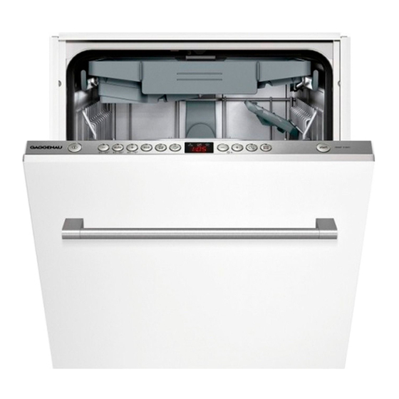 Gaggenau DF260142 Operating Instructions Manual