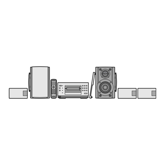 Panasonic SC-PM08 Operating Instructions Manual
