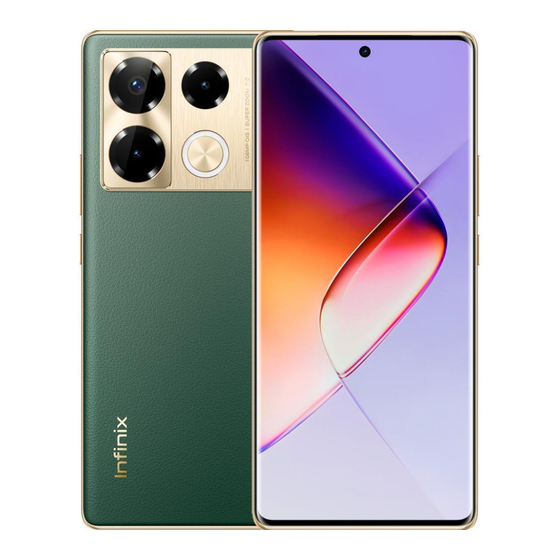 Infinix NOTE 40 Pro User Manual