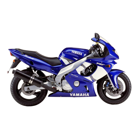 Yamaha YZF Owner's Manual