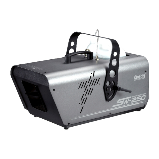 Antari SW-250 User Manual