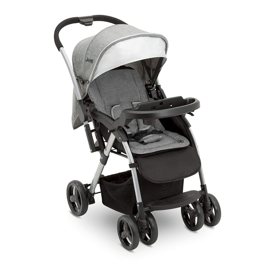 jeep unlimited reversible handle stroller manual